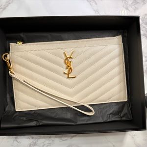 COPY - Saint Laurent Zippered Clutch